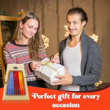 Majestic Giftware Chanukah Candles made in Israel - 45 Pack