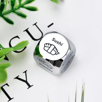 Stylish Food Decision Dice for Fun Meal Choices