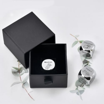 Stylish Food Decision Dice for Fun Meal Choices