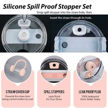 Premium Stanley Cup Accessories Set for 40oz & 30oz Tumblers