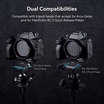 SmallRig Rotatable Collar Mount Plate for Sony Alpha Cameras