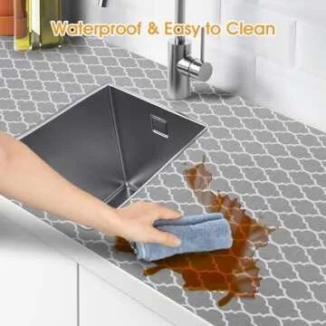 Shinlendid Non-Adhesive Shelf Liner, Strong Grip & Durable