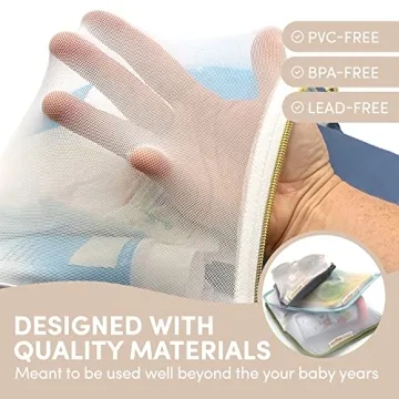 Mother Load Small Diaper Bag Organizing Pouches 5-Piece Set