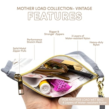 Mother Load Small Diaper Bag Organizing Pouches 5-Piece Set