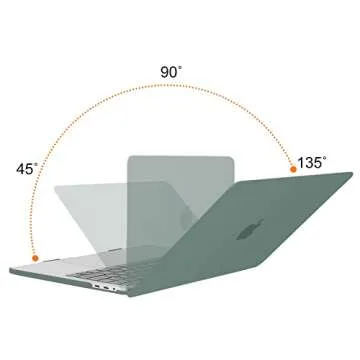 MOSISO Compatible with MacBook Pro 13 inch Case M2 2025, 2024, 2023, 2022-2016 A2338 M1 A2251 A2289 A2159 A1989 A1708 A1706, Plastic Hard Shell&Keyboard Cover&Screen Film&Storage Bag, Midnight Green