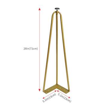 OLDRAINBOW Hairpin Legs Set - Durable & Stylish Design