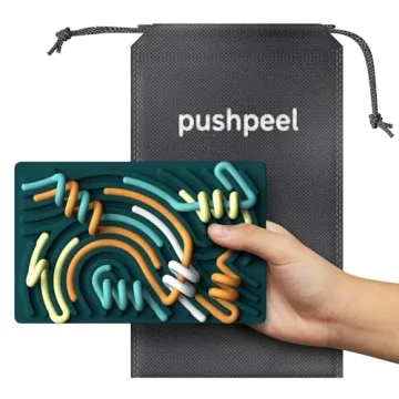 PushPeel Sensory Activity Board for Kids and Adults