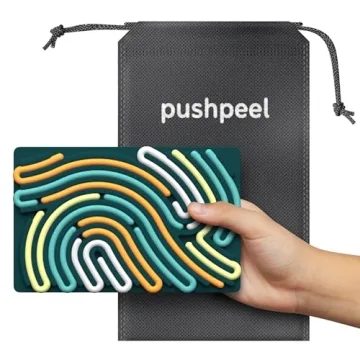 PushPeel Sensory Activity Board for Kids and Adults