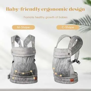 Comfortable Velvet Baby Carrier for Newborns to Toddlers