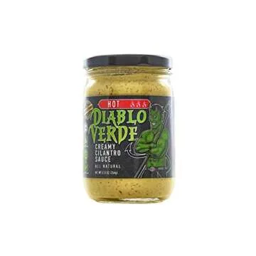 Diablo Verde Salsa - Creamy Cilantro Sauce for All