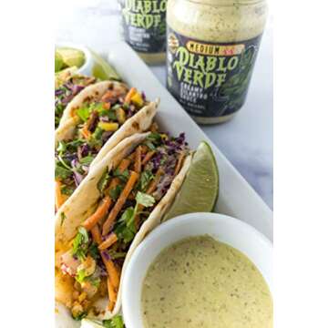 Diablo Verde Salsa - Creamy Cilantro Sauce for All