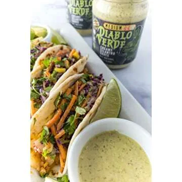 Diablo Verde Salsa - Creamy Cilantro Sauce for All