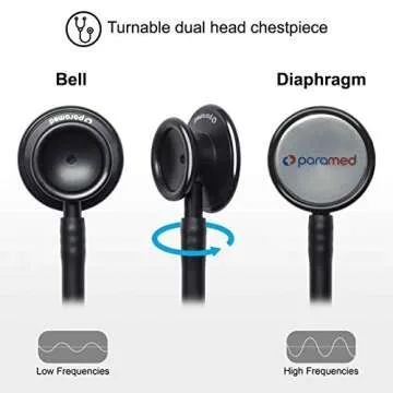 Paramed Classic Dual Head Stethoscope for Medical Professionals