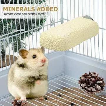 POPETPOP Bird Beak Grinding Stone for Small Pets