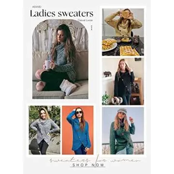 Asvivid Cowl Neck Sweater for Women - Stylish & Cozy