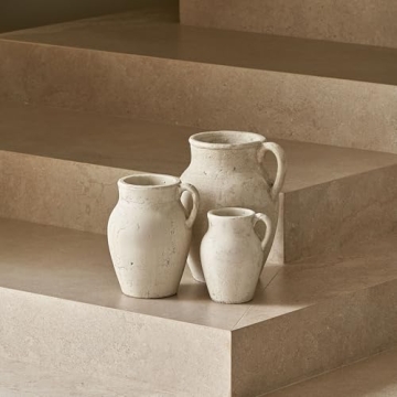 Elegant LB2 Rustic Ceramic Vase for Home Decor