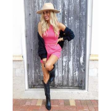 Zeagoo Women's Rib Knit Pajama Set - Stylish & Comfortable