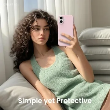 ORNARTO iPhone 17 Case Slim Liquid Silicone Cover