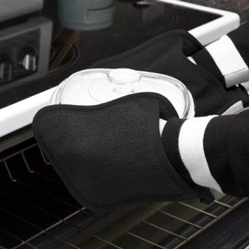 Ritz Terry Pocket Mitt & Hot Pad Set - 100% Cotton Heat Resistant