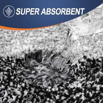 OLANLY Bathroom Runner Rugs 47x17, Extra Soft Absorbent Microfiber Bath Rugs, Rubber Backing, Quick Dry, Machine Washable Bath Mats for Bathroom Floor, Tub, Shower and Home Decor Accessories, Black