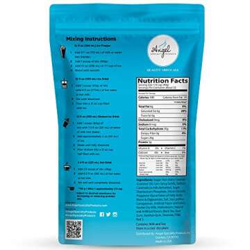Sakura Latte Blended Crème by Angel Specialty Products [2 LB] [22 Servings]