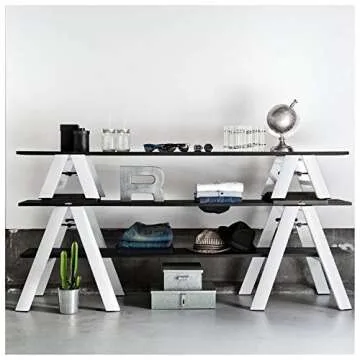 Stylish Hasegawa Ladders Ml1.0-1WH Step Ladder - White