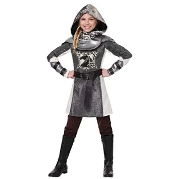 Enchanting Girl's Medieval Knight Costume for Imaginative Adventures