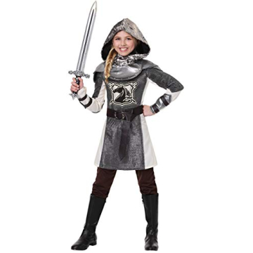Girl's Medieval Knight Costume for Creative Dress-Up