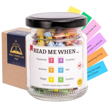 Bible Verse Jar - Uplifting Christian Inspiration for All Occasions