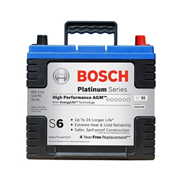 Bosch S6523B S6 AGM Battery - Reliable Power & Longevity