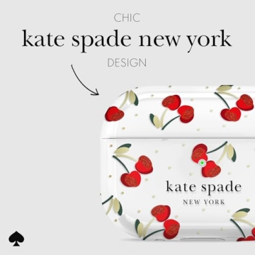 Fashionable AirPods Pro Case - Kate Spade Cherry Dot