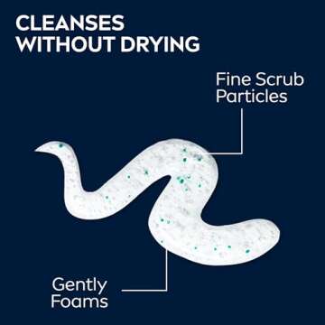 NIVEA MEN Maximum Hydration Deep Cleaning Face Scrub With Aloe Vera, 3 Pack of 4.4 Oz Tubes