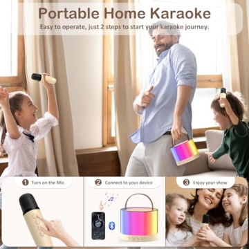 JYX Mini Karaoke Machine - Fun & Portable Singing!