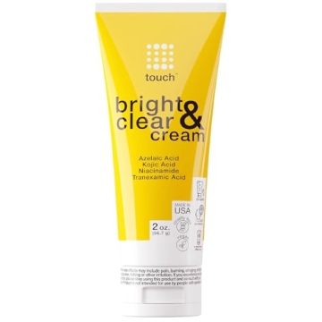 TOUCH Skin Bright Cream with Kojic Acid, Azelaic Acid & Niacinamide for Dark Spots