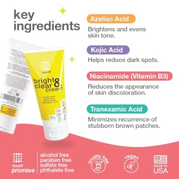 TOUCH Skin Bright Cream for Dark Spots - Effective & Vegan