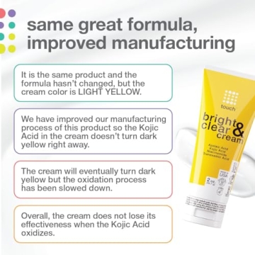 TOUCH Skin Bright Cream for Dark Spots - Effective & Vegan