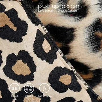 INSMEER Leopard Print Pillow Cases for Home Decor