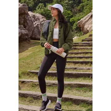 Nirovien Womens Fuzzy Fleece Jacket Cozy Winter Wear