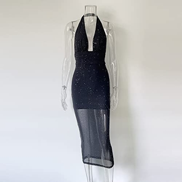 Sparkle Glitter Bodycon Midi Dress for Every Occasion
