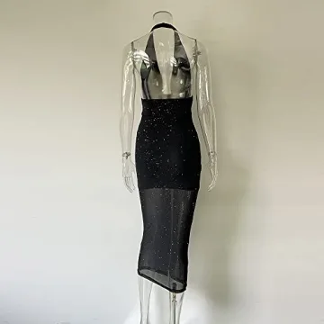 Sparkle Glitter Bodycon Midi Dress for Every Occasion