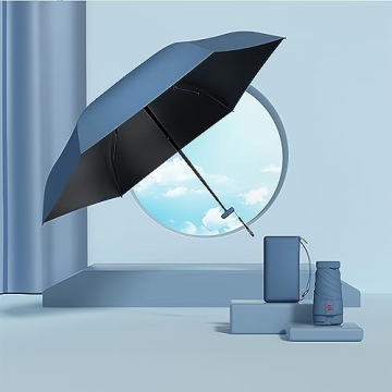 Moorlii Mini Umbrella with UV Protection and Case