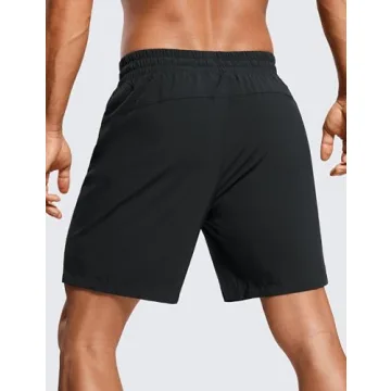 CRZ YOGA Men's 2 in 1 Running Shorts - 7'' Quick Dry