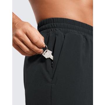 CRZ YOGA Men's 2 in 1 Running Shorts - 7'' Quick Dry