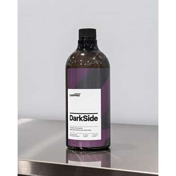 CARPRO Darkside - Tire & Rubber Sealant, Hydrophobic & Self-Cleaning, Satin Black Shine, UV Protection, Revives Dull Faded Rubber, Ready to Use