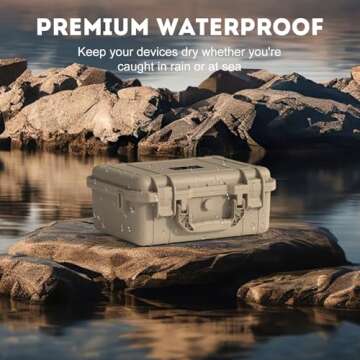 Nurevion Starlink Mini Case, Starlink Mini Carrying Travel Hard Case, Waterproof Protective Organize...