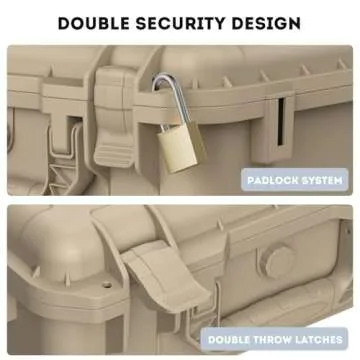 Nurevion Starlink Mini Case, Starlink Mini Carrying Travel Hard Case, Waterproof Protective Organizer Bag for Starlink Mini Accessories-Tan