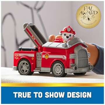 Paw Patrol Marshall’s Firetruck Eco-Friendly Toy for Kids