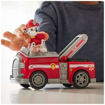 Paw Patrol Marshall’s Firetruck Eco-Friendly Toy for Kids