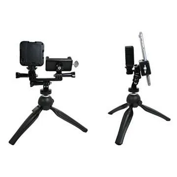 Livestream Gear Smartphone & LED Tripod with LED Light