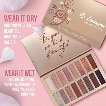 Lamora Eyeshadow Palette 16 Shades Vegan & Blendable